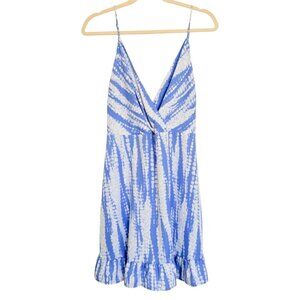 Womens Blue and White Dress Size Large Flowy Summer Date Night